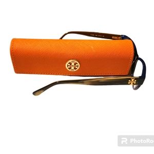 TORY BURCH EYEGLASSES AND CASE